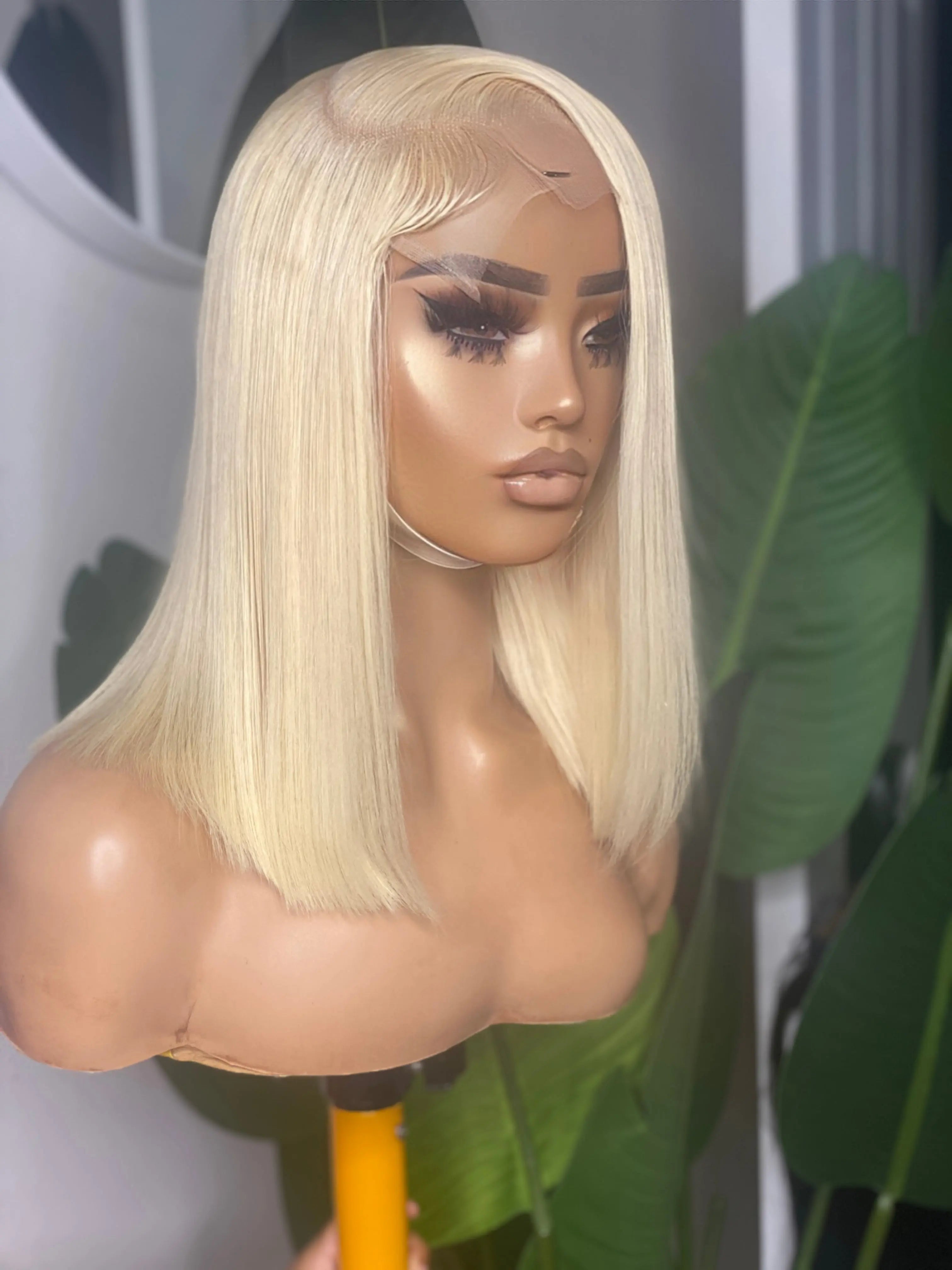 Blonde Bob Polished Crowns