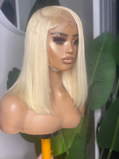 Blonde Bob Polished Crowns